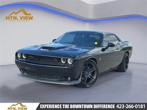 Pitch Black Clearcoat 2019 Dodge Challenger R/T Scat Pack