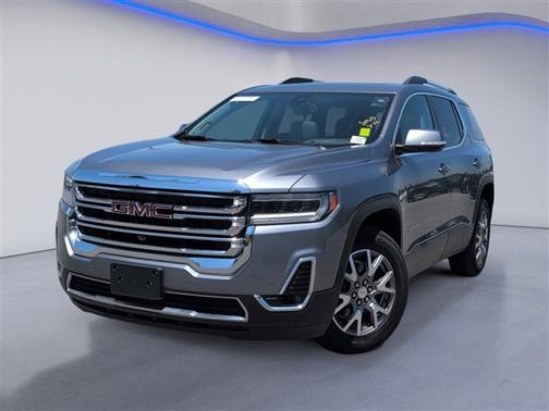 Steel Metallic 2021 GMC Acadia SLT