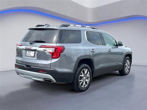 Steel Metallic 2021 GMC Acadia SLT