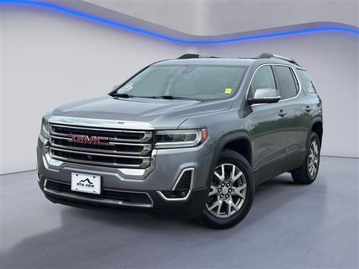 Steel Metallic 2021 GMC Acadia SLT