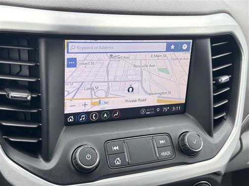 Steel Metallic 2021 GMC Acadia SLT
