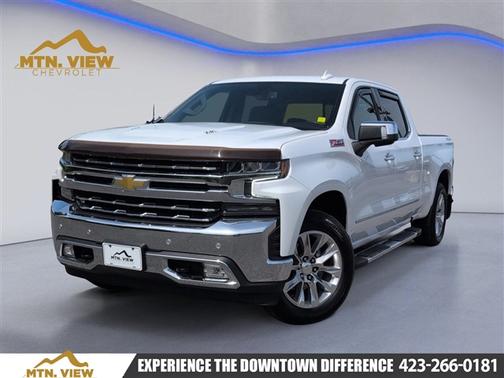 Summit White 2021 Chevrolet Silverado 1500 LTZ
