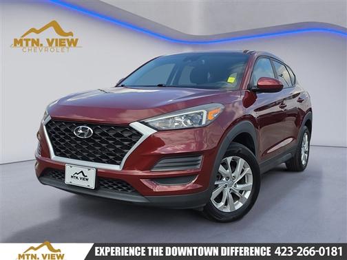 Red 2019 Hyundai TUCSON SE
