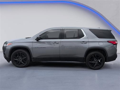 Satin Steel Metallic 2021 Chevrolet Traverse LS