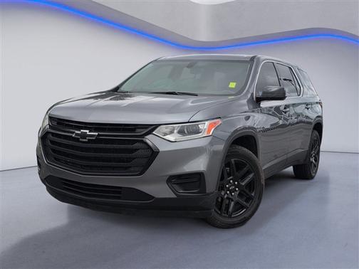Satin Steel Metallic 2021 Chevrolet Traverse LS