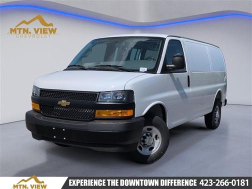 White 2026 Chevrolet Express 2500 Work Van