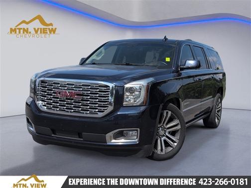Dark Sapphire Blue Metallic 2018 GMC Yukon XL Denali