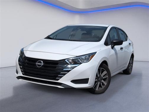 Cloud White 2024 Nissan Versa S
