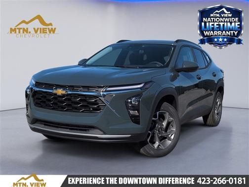 Gray 2026 Chevrolet Trax LT
