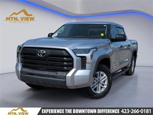 Celestial Silver Metallic 2024 Toyota Tundra SR5