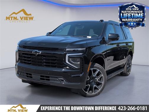 Black 2026 Chevrolet Tahoe RST