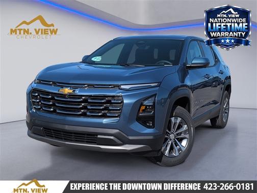 Blue 2027 Chevrolet Equinox LT