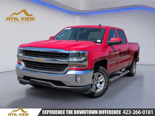 Red 2017 Chevrolet Silverado 1500 1LT