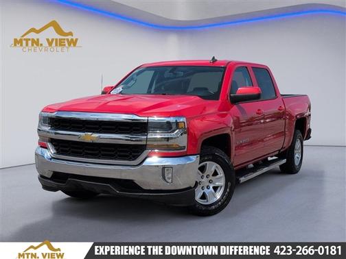 Red 2017 Chevrolet Silverado 1500 1LT