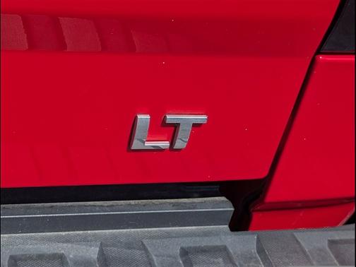 Red 2017 Chevrolet Silverado 1500 1LT