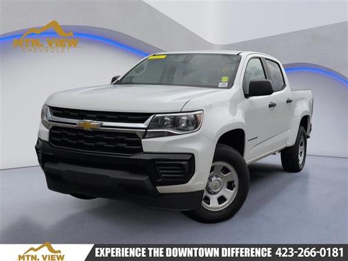 Summit White 2021 Chevrolet Colorado WT