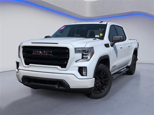 Summit White 2021 GMC Sierra 1500 Elevation