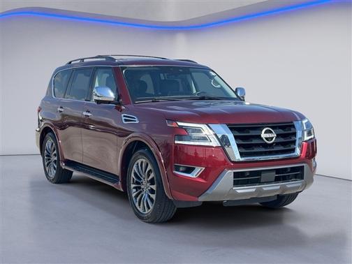 Red Pearl 2023 Nissan Armada Platinum
