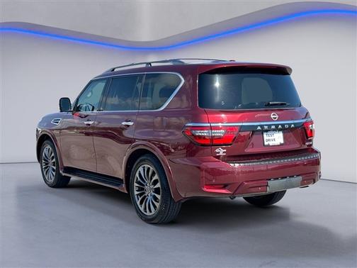 Red Pearl 2023 Nissan Armada Platinum