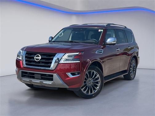 Red Pearl 2023 Nissan Armada Platinum