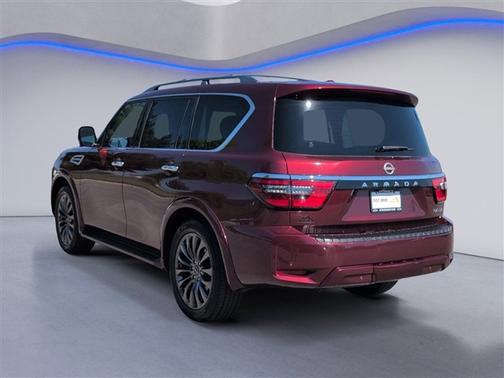 Coulis Red 2023 Nissan Armada Platinum