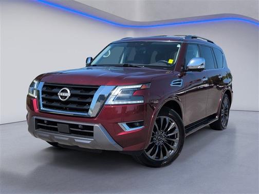 Coulis Red 2023 Nissan Armada Platinum