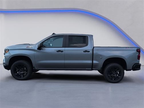 Gray 2026 Chevrolet Silverado 1500 Custom Trail Boss