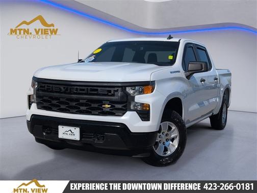Summit White 2022 Chevrolet Silverado 1500 WT