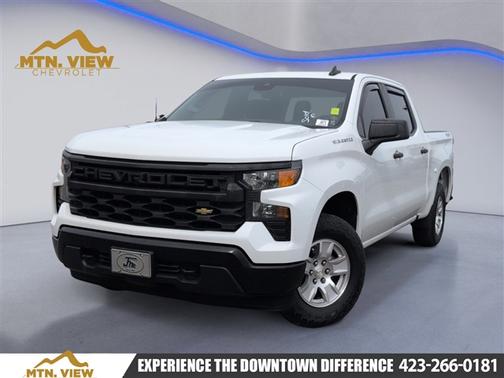 Summit White 2022 Chevrolet Silverado 1500 WT