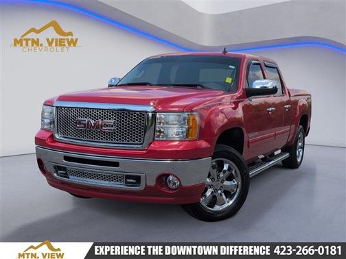 Fire Red 2010 GMC Sierra 1500 SLT