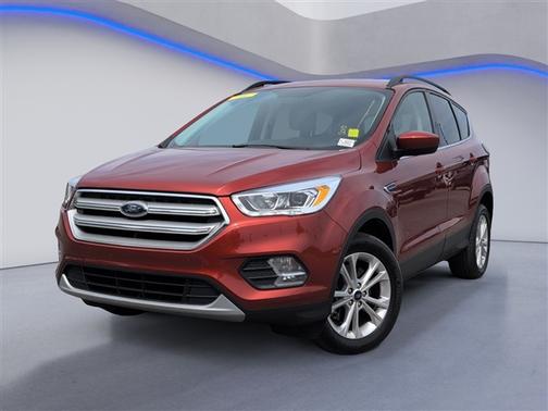 Orange Metallic 2019 Ford Escape SEL
