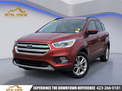 Orange Metallic 2019 Ford Escape SEL