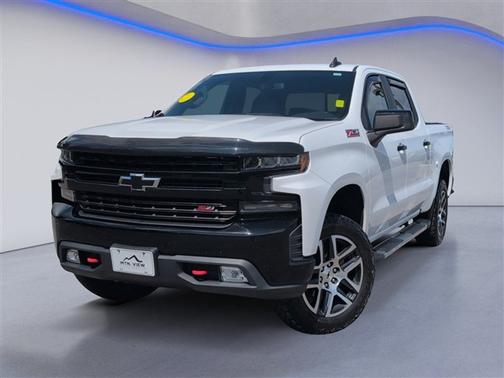 Summit White 2019 Chevrolet Silverado 1500 LT Trail Boss