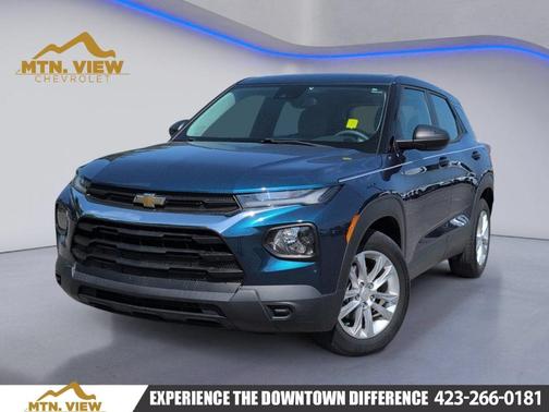 Pacific Blue Metallic 2021 Chevrolet Trailblazer LS