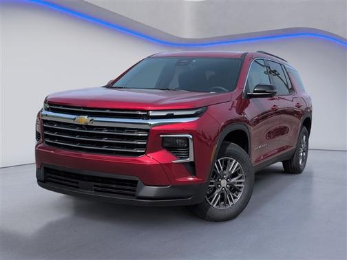 Red 2026 Chevrolet Traverse LT