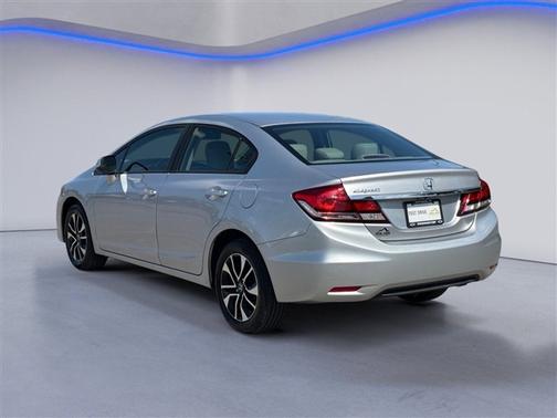 Silver 2013 Honda Civic EX-L