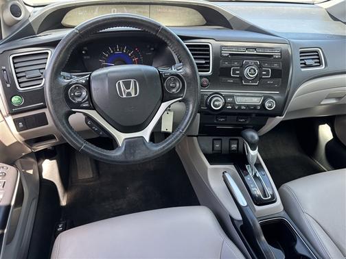 Silver 2013 Honda Civic EX-L