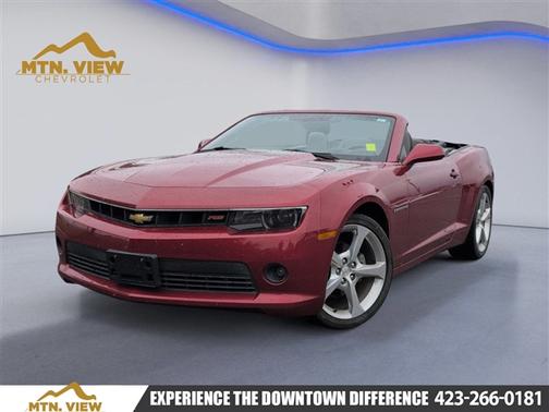 Red Rock Metallic 2015 Chevrolet Camaro 2LT