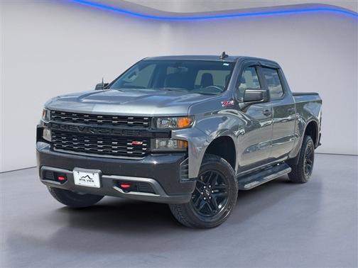 Steel Metallic 2020 Chevrolet Silverado 1500 Custom Trail Boss