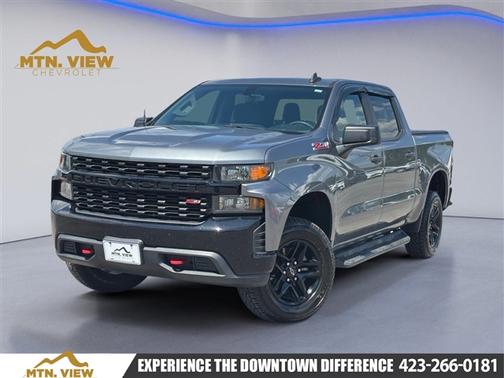 Steel Metallic 2020 Chevrolet Silverado 1500 Custom Trail Boss