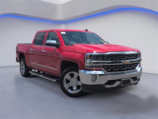 Red 2018 Chevrolet Silverado 1500 LTZ