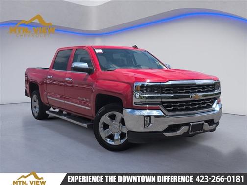 Red 2018 Chevrolet Silverado 1500 LTZ
