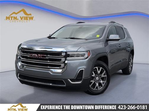 Satin Steel Metallic 2020 GMC Acadia SLE