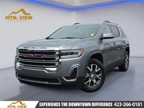 Steel Metallic 2020 GMC Acadia SLE