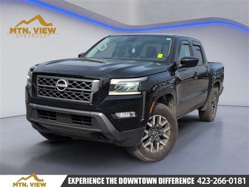 Black 2024 Nissan Frontier SL