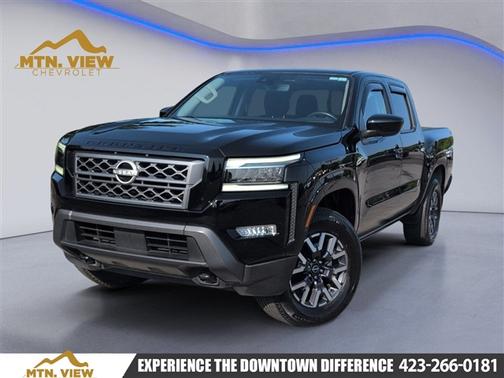 Black 2024 Nissan Frontier SL