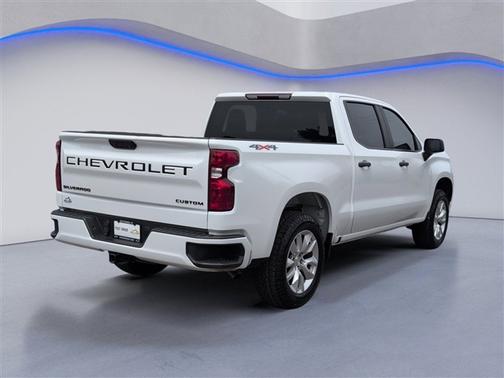 Summit White 2023 Chevrolet Silverado 1500 Custom