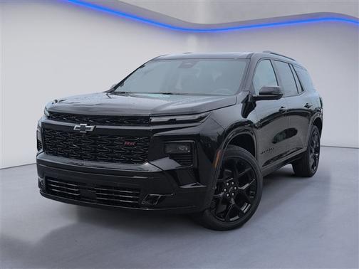 Black 2026 Chevrolet Traverse RS