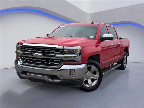 Red 2017 Chevrolet Silverado 1500 LTZ