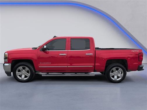 Red 2017 Chevrolet Silverado 1500 LTZ